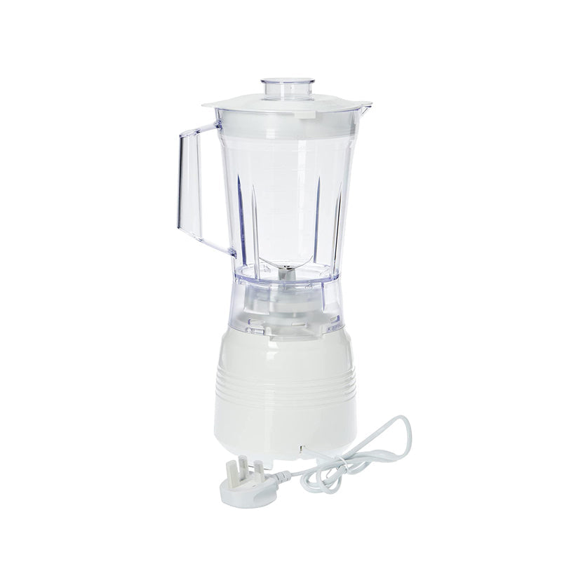 Midea 1.5 Liters Blender, , 2 Speeds + Pulse, 400W | White Midea 1.5 Liters Blender, , 2 Speeds + Pulse, 400W | White